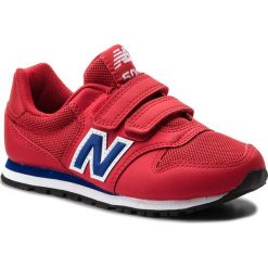 Trampki chłopięce: Sneakersy NEW BALANCE – KV500YEY Czerwony
