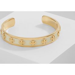 Bransoletki damskie na nogę: Tory Burch RAISED LOGO CUFF Bransoletka new ivory / tory goldcoloured