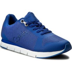 Sneakersy CALVIN KLEIN JEANS - Jacques S1673 Cobalt. Niebieskie sneakersy męskie Calvin Klein Jeans, bez zapięcia. W wyprzedaży za 299,00 zł.