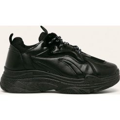Haily's - Buty. Czarne buty sportowe damskie Haily's, ze skóry ekologicznej. W wyprzedaży za 99,90 zł.