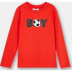 Koszulka chłopięca - Czerwony. Czerwone t-shirty chłopięce Sinsay, bez wzorów, bez rękawów. Za 15,99 zł.