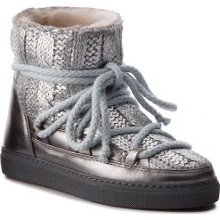 Buty INUIKII - Sneaker 70202-8 Galway Silver. Szare kozaki damskie marki Inuikii, na zimę, ze skóry, bez zapięcia. W wyprzedaży za 709,00 zł.