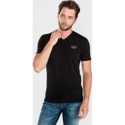 Antony Morato Koszulka Czarny. Czarne koszulki męskie Antony Morato, xxl, z haftami, z elastanu, bez kołnierzyka, z krótkim rękawem, krótkie. Za 154,95 zł.