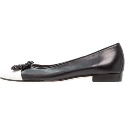 Baleriny damskie lakierowane: Gabriele GLORY Baleriny bianco/nero