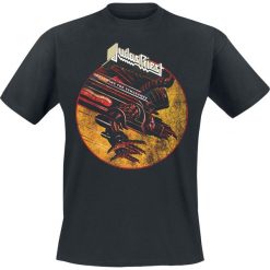 Judas Priest SVF - Distressed T-Shirt czarny. Czarne t-shirty męskie Judas Priest, l, bez wzorów, bez kołnierzyka. Za 74,90 zł.