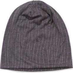 Czapki damskie: Art of Polo Czapka damska beanie Srebrna trawa szara