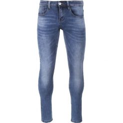 Niebieskie Jeansy Thorne. Niebieskie jeansy męskie Born2be, m, w paski. Za 129,99 zł.