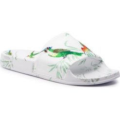Klapki TED BAKER - Avelini 9-18458 Fortune White. Białe klapki damskie Ted Baker, bez wzorów, z tworzywa sztucznego, bez obcasa. W wyprzedaży za 229,00 zł.
