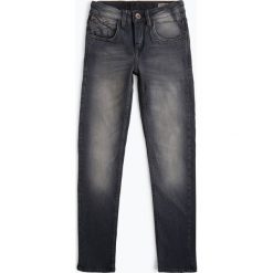Garcia - Jeansy chłopięce super slim fit – Xandro, szary. Szare chinosy chłopięce Garcia, z jeansu. Za 169,95 zł.
