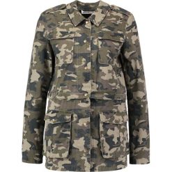 Bomberki damskie: Noisy May NMDOUBLE Kurtka wiosenna ivy green/camo