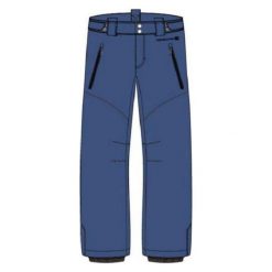 Chinosy chłopięce: IGUANA Spodnie ocieplane dziecięce TENDRE JR True Navy r. 140