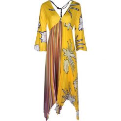 Pinko Sukienka "Caparbio". Sukienki damskie Pinko, bez wzorów, bez kołnierzyka, bez rękawów, plisowane. Za 479,00 zł.