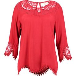 Bluzki asymetryczne: Cream KALANIE BLOUSE Bluzka red