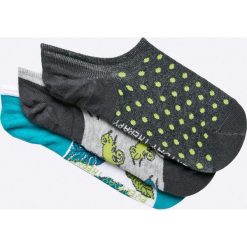 Medicine - Skarpetki Cape Town (3-pack). Szare skarpetki damskie marki MEDICINE, z elastanu. Za 39,90 zł.