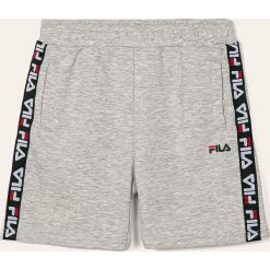 Fila - Szorty dziecięce 134-176 cm. Czarne spodenki chłopięce Fila, z bawełny, sportowe. Za 149,90 zł.
