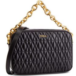Torebka FURLA - Cometa 993108 B BTX3 2Q0 Onyx. Czarne torebki klasyczne damskie marki Furla, bez wzorów, ze skóry, klasyczne, bez dodatków. Za 1610,00 zł.
