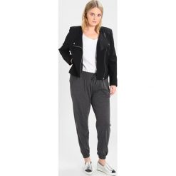 Bomberki damskie: Simply Be SMART PONTE BIKER JACKET Kurtka ze skóry ekologicznej black