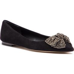 Baleriny TORY BURCH - Esme Flat 53029 Perfect Black/Black Dimond 004. Czarne baleriny damskie Tory Burch, bez wzorów, ze skóry, klasyczne, bez obcasa, na płaskiej podeszwie. W wyprzedaży za 869,00 zł.