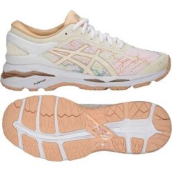 Buty sportowe damskie: Asics Buty damskie Gel Kayano 24 Lite Show biało-żółte r. 42.5 (T8A9N 0101)