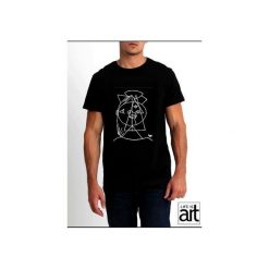 T-shirt : " Picasso 4 ". Białe t-shirty męskie Life is art, xxl, z nadrukiem, klasyczne, z klasycznym kołnierzykiem. Za 120,00 zł.