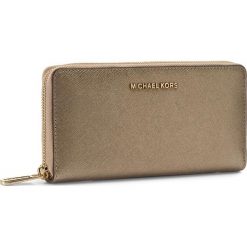 Duży Portfel Damski MICHAEL MICHAEL KORS - Jet Set Travel 32F4GTVE3M Pale Gold. Żółte portfele damskie MICHAEL Michael Kors, ze skóry. Za 669,00 zł.
