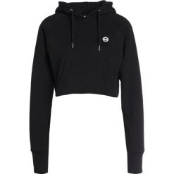 Bluzy damskie: Hype Bluza z kapturem black