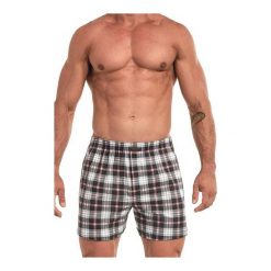 Bokserki Comfort 002/167. Szare bokserki męskie Cornette, bez wzorów, z bawełny. Za 34,90 zł.