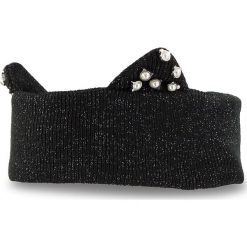 Opaska KARL LAGERFELD - 86KW3419 Black. Czarne opaski damskie KARL LAGERFELD, bez wzorów, z materiału. W wyprzedaży za 189,00 zł.