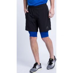 Adidas Performance - Szorty. Czarne spodenki i szorty męskie marki adidas Performance, m, bez wzorów, z elastanu, sportowe, climacool (adidas). W wyprzedaży za 129,90 zł.