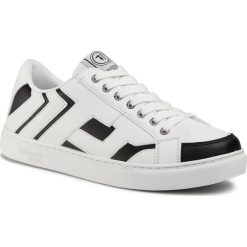 Sneakersy TRUSSARDI JEANS - 77A00242 W601. Czarne sneakersy męskie Trussardi Jeans, na co dzień, bez wzorów, z jeansu, klasyczne, bez zapięcia. W wyprzedaży za 519,00 zł.