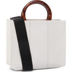 Torebka UNISA - Zkaissy Mm Ivory. Brązowe torebki klasyczne damskie Unisa, bez wzorów, ze skóry, klasyczne, bez dodatków. Za 499,00 zł.