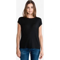 Vero Moda Ava Koszulka Czarny. Czarne koszulki damskie Vero Moda, l, bez wzorów, z elastanu, bez kołnierzyka. Za 66,95 zł.