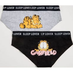Majtki z grafiką Garfield - Czarny. Czarne majtki damskie Sinsay, s. Za 19,99 zł.