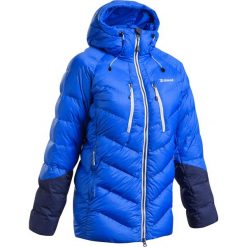 Kurtka puchowa Makalu damska. Niebieskie kurtki damskie SIMOND, na zimę, xs, bez wzorów, z materiału, bez kaptura, wspinaczkowe. Za 599,99 zł.