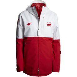 Kurtki męskie: Kurtka funkcyjna 3w1 damska Polska Pyeongchang 2018 KUD900R – biały