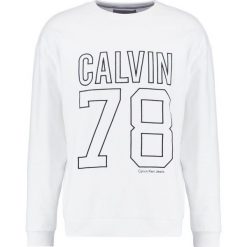 Kardigany męskie: Calvin Klein Jeans HIMBA OVERSIZED Bluza white