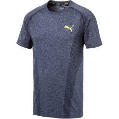 Puma Koszulka Męska Evoknit Basic Tee Peacoat Xl. Szare koszulki męskie Puma, xl, bez wzorów, sportowe, bez kołnierzyka, bez rękawów. Za 155,00 zł.