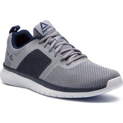 Buty Reebok - Pt Prime Runner Fc CN7456 Cool Sha/Grey/Navy/Wht/Bl. Szare buty sportowe męskie Reebok, z tworzywa sztucznego, bez zapięcia, do biegania. Za 249,00 zł.