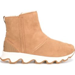 Sorel Kinetic™ Śniegowce Brązowy Beżowy. Pomarańczowe śniegowce damskie Sorel, na zimę, ze skóry, bez zapięcia. Za 671,95 zł.