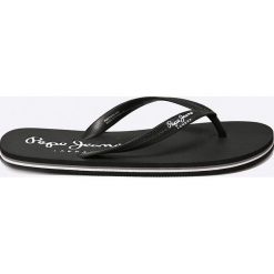 Pepe Jeans - Japonki. Czarne kapcie męskie z jeansu. Za 89,90 zł.