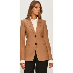 Twinset - Żakiet. Brązowe kamizelki damskie Twinset, s, bez wzorów, z elastanu. Za 1389,00 zł.