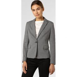Comma - Blezer damski, czarny. Czarne bolerka i narzutki damskie comma, z aplikacjami, z dresówki, bez rękawów. Za 399,95 zł.