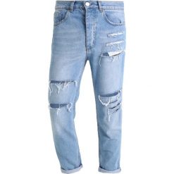 Jeansy męskie: Mennace SUPER DESTROYED Jeansy Relaxed Fit blue