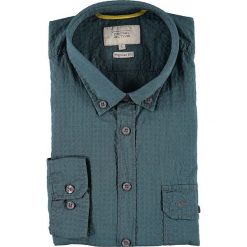 Koszula "Tom" - Regular fit - w kolorze morskim. Niebieskie koszule męskie xl, w kratkę, z bawełny. W wyprzedaży za 109,95 zł.