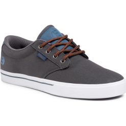 Tenisówki ETNIES - Jameson 2 Eco 4101000323 Grey/Blue/Gum. Szare półbuty męskie Etnies, na co dzień, bez wzorów, z gumy, klasyczne, bez zapięcia. Za 299,00 zł.