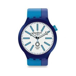 SWATCH ZEGAREK BIG BOLD SO27Z100. Brązowe zegarki męskie Swatch, sztuczne. Za 430,00 zł.