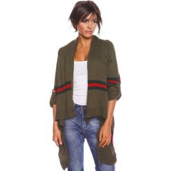Kardigany damskie: Kardigan "Leslie" w kolorze khaki