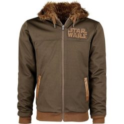 Bluzy męskie: Star Wars Chewbacca – Reversible Hoodie Bluza z kapturem rozpinana wielokolorowy