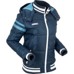 Kurtka outdoorowa bonprix ciemnoniebieski. Niebieskie kurtki damskie pikowane bonprix, bez wzorów, bez kaptura. Za 189,99 zł.