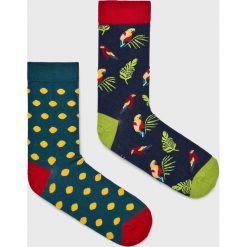 Medicine - Skarpetki Basic (2-pack). Szare skarpetki damskie MEDICINE, bez wzorów, z elastanu. Za 29,90 zł.